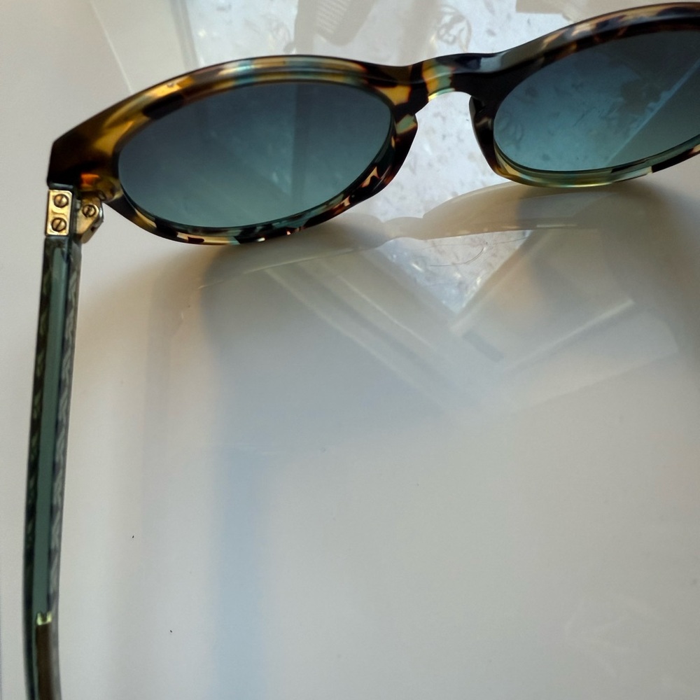 Tory Burch Multicolor Tortoiseshell Sunglasses - image 8